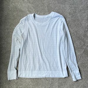 Lululemon size 10 white casual top
